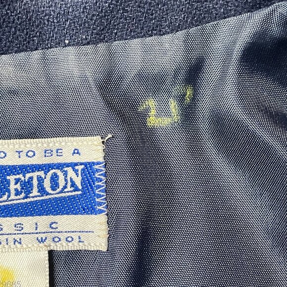 Pendleton Vintage Womens Wool Plaid Blazer Size 14 Corpcore Old Money Jacket - Picture 12 of 14